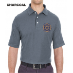 UltraClub Platinum Honeycomb Piqué Polo